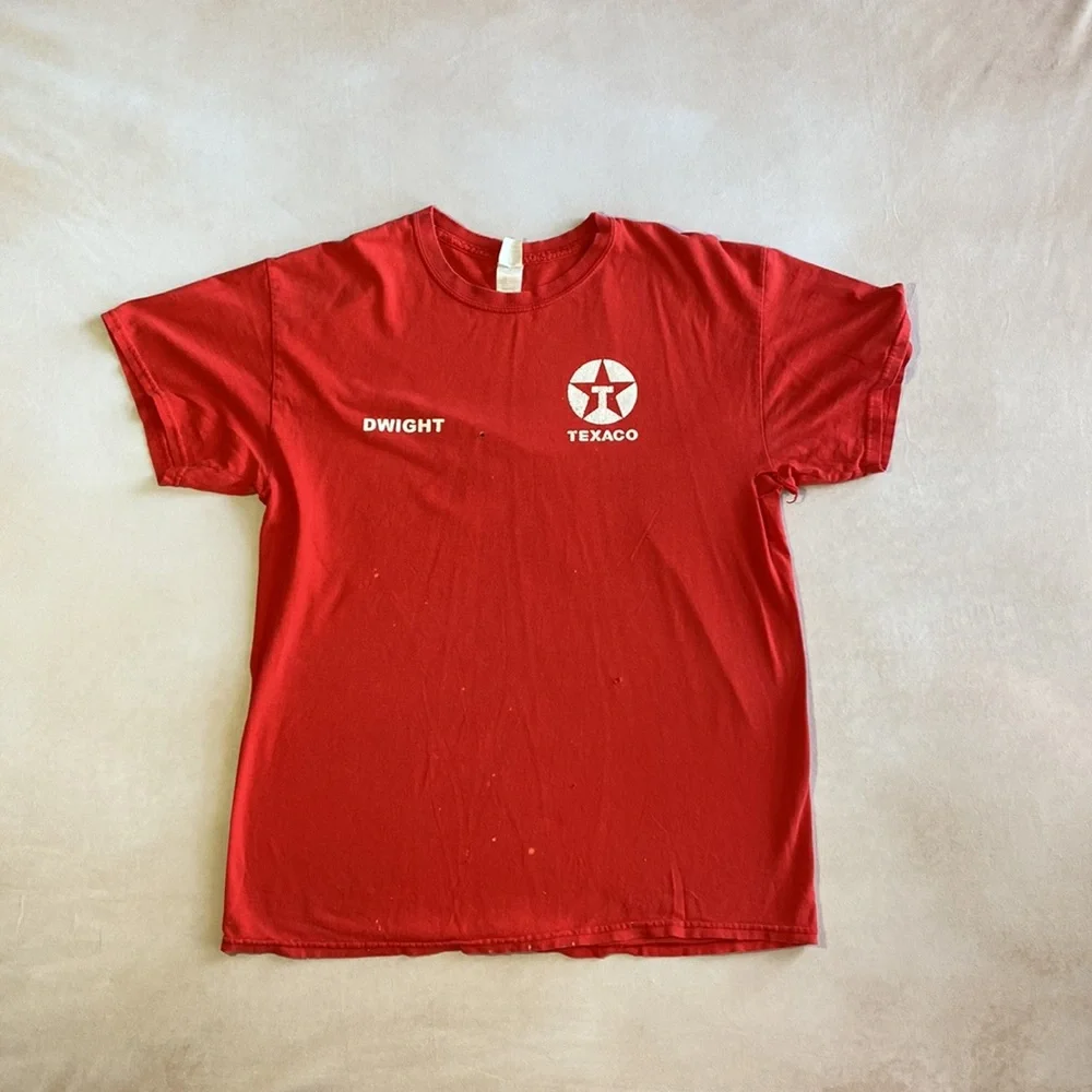 Vintage Texaco Dwight shirt - Picture 1 of 11